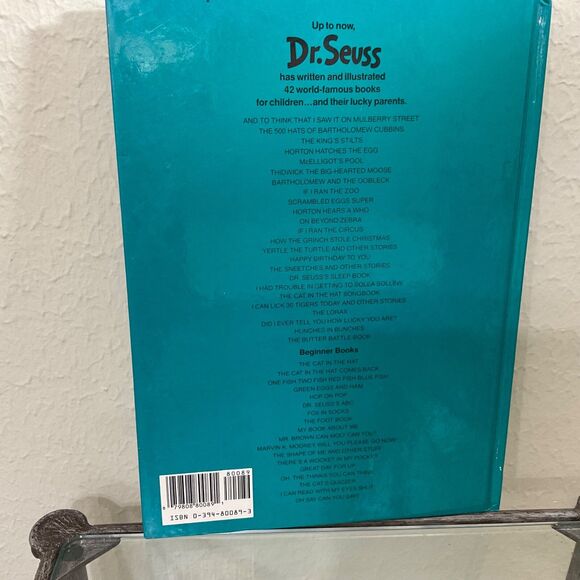 Dr. Seuss book lot of 3 Sneetches, Put Me in the Zoo & Oh the Thinks U can Think - Picture 5 of 11